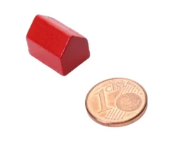 Tout Pour le Jeu Pion maison bois style monopoly 14x10x12 mm à l'unité