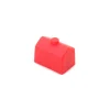 Tout Pour le Jeu Pion maison rouge plastique 12 x 8 x 9 mm