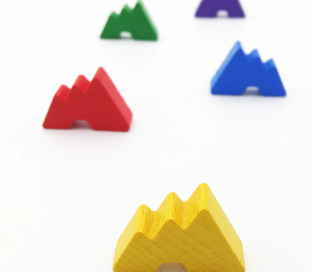 Tout Pour le Jeu Pion Montagne en bois de 2.2 x 1.5 cm à l'unité