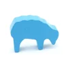 Tout Pour le Jeu Pion mouton bleu clair 40x28x10 mm en bois pour jeu de société