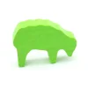 Tout Pour le Jeu Pion mouton vert clair 40x28x10 mm en bois pour jeu de société