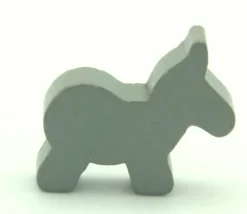 Tout Pour le Jeu Pion âne gris 25 x 22 x 7 mm
