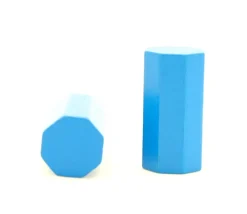 Tout Pour le Jeu Pion octogone 15 x 30 mm en bois pour jeu à l'unité
