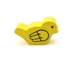 Tout Pour le Jeu Pion oiseau 25 x 15 x 8 mm avec décor aile