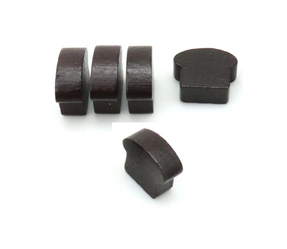 Tout Pour le Jeu Pion pain naturel marron foncé 13 x 16 x 6 mm