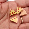 Tout Pour le Jeu Pion Part de Pizza en bois 16 x 15 x 5 mm