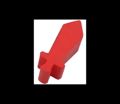 Tout Pour le Jeu Pion épée en bois rouge 24 x 8 X 8 mm arme
