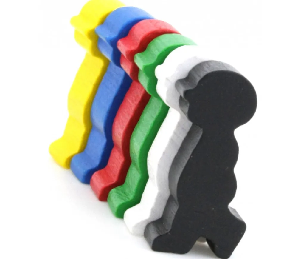 Tout Pour le Jeu Pion personnage de profil en bois 14 x 30 X 8 mm enfant garçon à l'unité