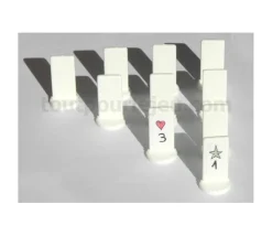 Tout Pour le Jeu Pion personnalisable support blanc à l'unité