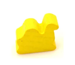 Tout Pour le Jeu Pion petit dromadaire chameau couché en bois 16x12x8 mm