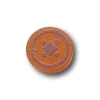 Tout Pour le Jeu Pion Pièce de Bronze en bois 15 x 15 x 5 mm