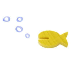 Tout Pour le Jeu Pion poisson en bois marqueur 28 x 15 x 9 mm (Icecool)