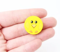 Tout Pour le Jeu Pion poussin jaune en bois 2,5 cm pour jeu