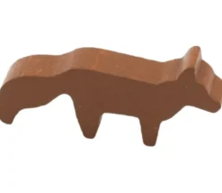 Tout Pour le Jeu Pion renard marron en bois 45 x 20 x 8 mm