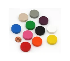 Tout Pour le Jeu Pion rond 2.5 cm pour jeu - jeton en bois 25 x 7 mm à l'unité