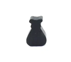 Tout Pour le Jeu Pion sac noir / bourse 18 x 13 x 7 mm