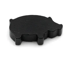 Tout Pour le Jeu Pion sanglier ou cochon noir en bois 30 x 14 x 8 mm.