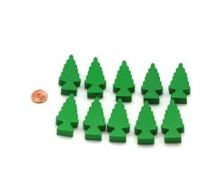 Tout Pour le Jeu Pion sapin vert en bois 43x21x10 mm
