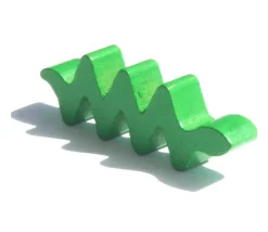 Tout Pour le Jeu Pion serpent vert en bois 46 x 15 x 8 mm