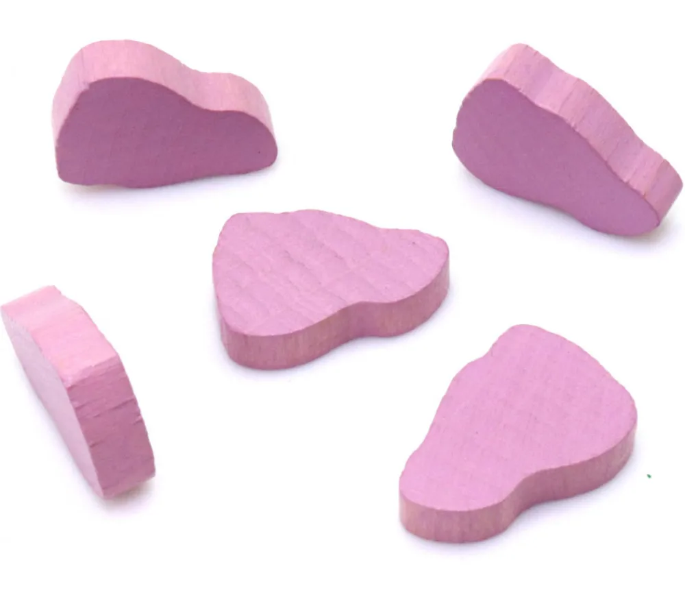 Tout Pour le Jeu Pion steak viande rose 21 x 14 x 5 mm