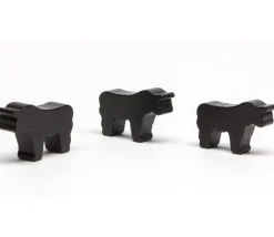 Tout Pour le Jeu Pion taureau noir en bois 35 x 25 x 10 mm.