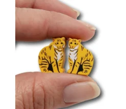 Tout Pour le Jeu Pion Tigre en bois 16 x 12 x 10 mm
