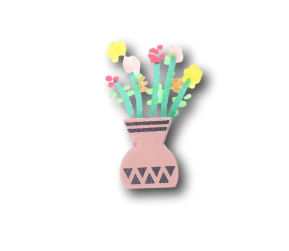 Tout Pour le Jeu Pion Vase en bois 15 x 13 x 10 mm