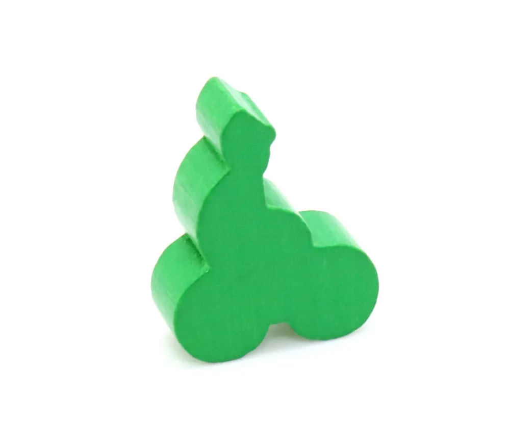 Tout Pour le Jeu Pion vélo - Cycliste en bois 22x29x8 mm à l'unité par couleur