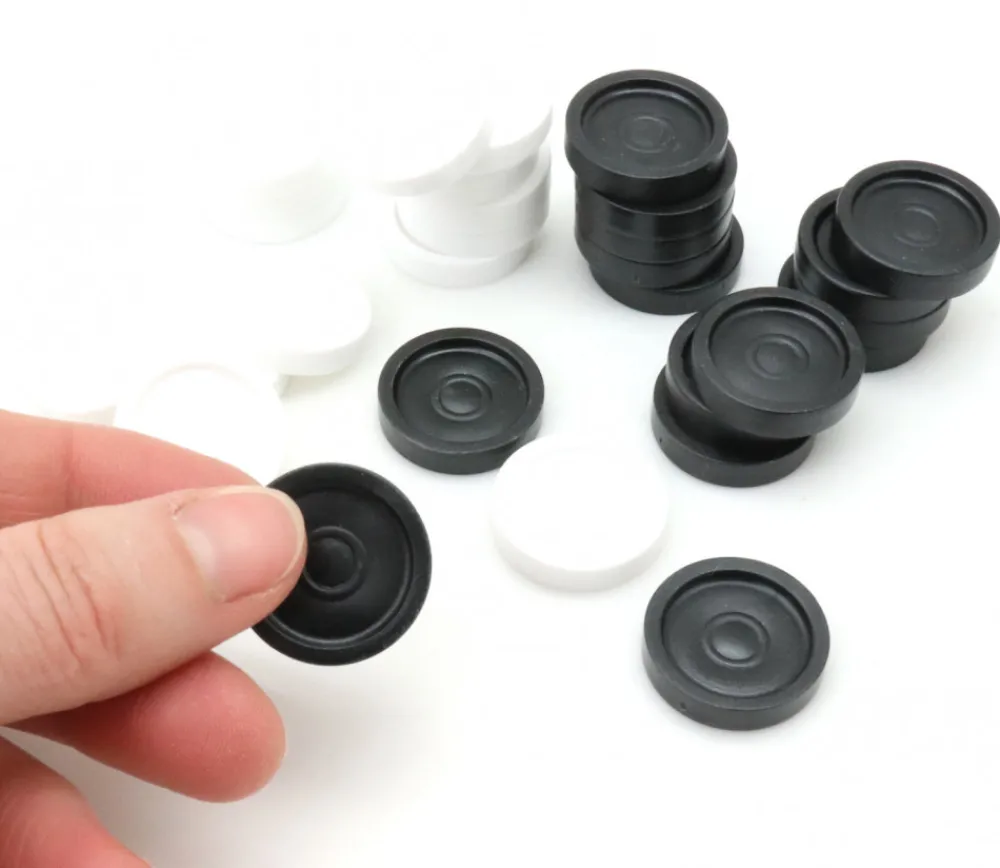 Tout Pour le Jeu Pions de dames plastique 40 pions de 2.3 cm