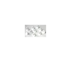 Tout Pour le Jeu Pions ronds à personnaliser lot de 10 supports blancs 15 x 17 mm