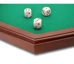 Tout Pour le Jeu Piste à dés bois octogonale 38 cm - fabrication France