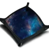 Tout Pour le Jeu Piste de dés Bleu Galaxie 21 cm x 21 cm