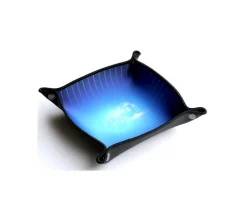Tout Pour le Jeu Piste de dés bleue 20 x 20 cm souple et résistante