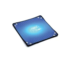 Tout Pour le Jeu Piste de dés bleue 20 x 20 cm souple et résistante