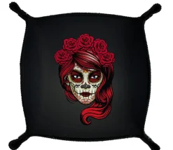 Tout Pour le Jeu Piste de dés Calaveras Girl - 21x 21 cm