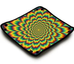 Tout Pour le Jeu Piste de dés Fleur de feu 21 cm x 21 cm