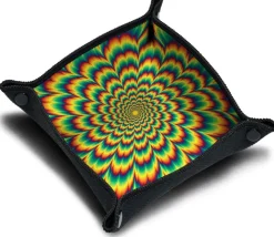 Tout Pour le Jeu Piste de dés Fleur de feu 21 cm x 21 cm