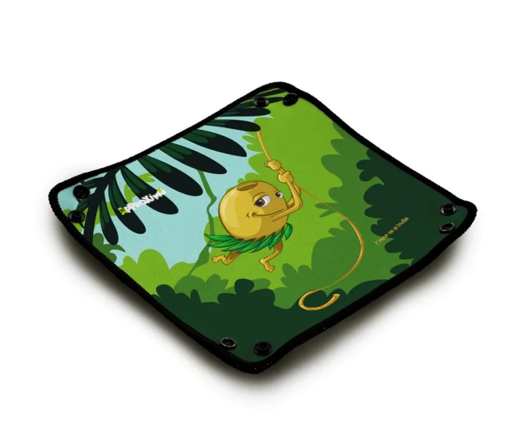 Tout Pour le Jeu Piste de dés jungle 21 cm en Néoprène