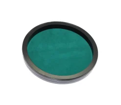 Tout Pour le Jeu Piste de dés luxe verte et noire 40 cm tour imitation cuir avec 5 dés