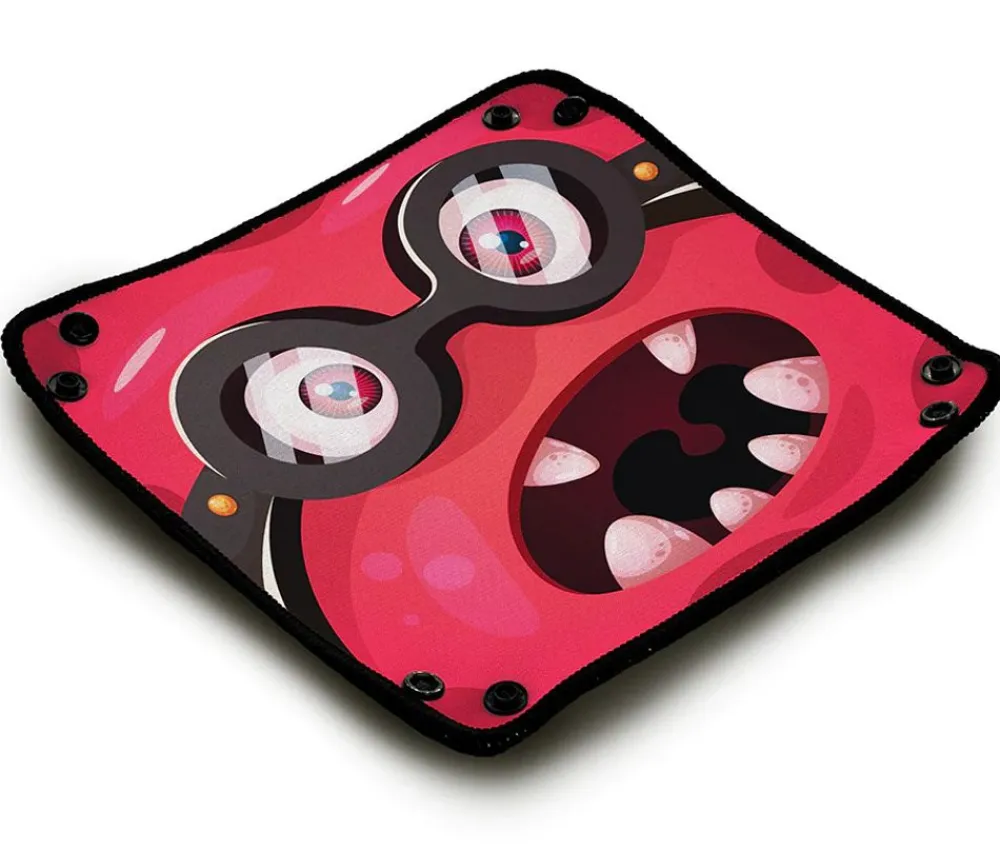 Tout Pour le Jeu Piste de dés petit monstre rose 21 cm