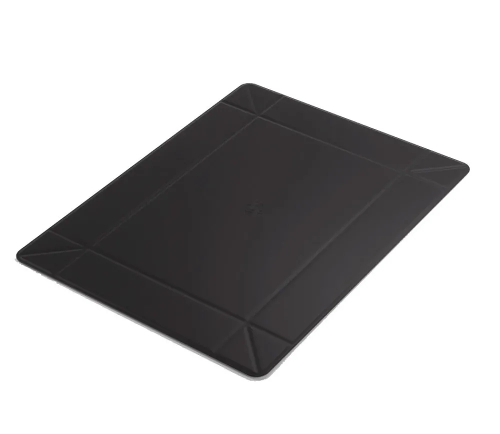 Tout Pour le Jeu Piste de dés rectangulaire magnétique 28 x 21 cm noir et grise - gamegenic