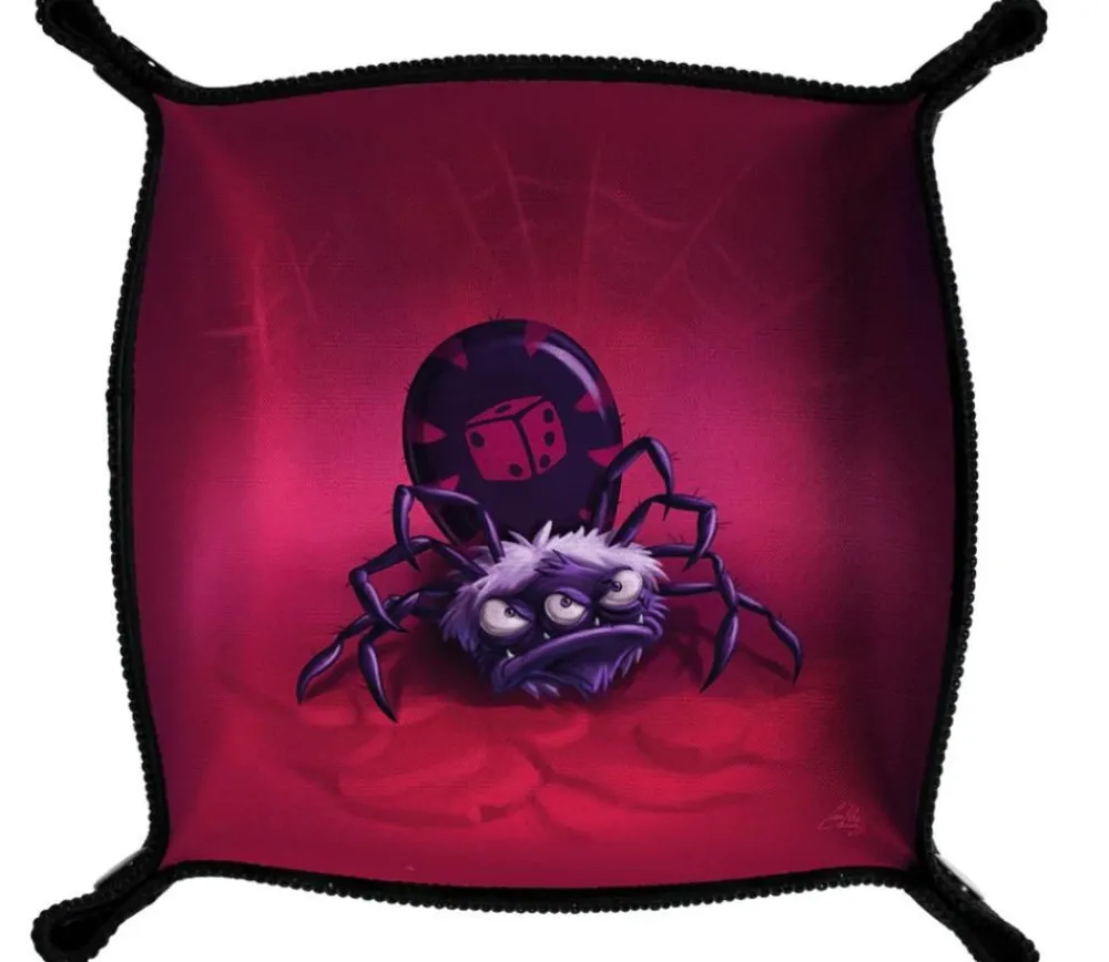 Tout Pour le Jeu Piste de dés souple araignée 21x 21 cm