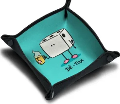 Tout Pour le Jeu Piste de dés souple Dé-Tox 21 cm x 21cm