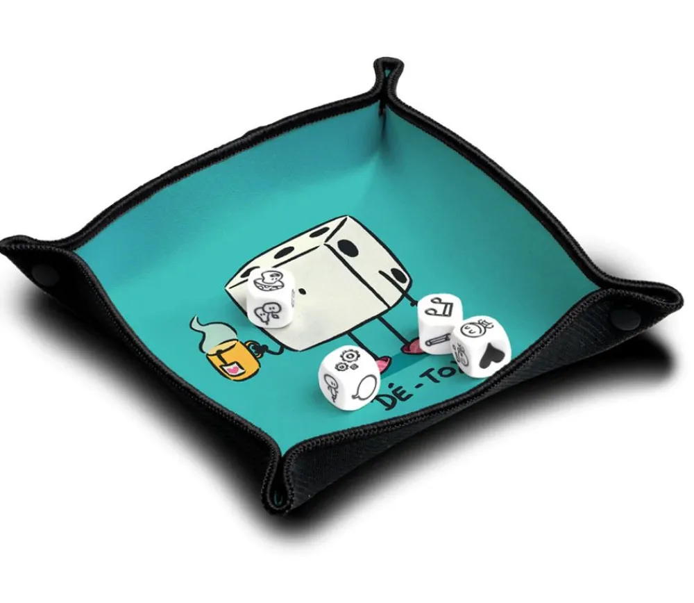 Tout Pour le Jeu Piste de dés souple Dé-Tox 21 cm x 21cm