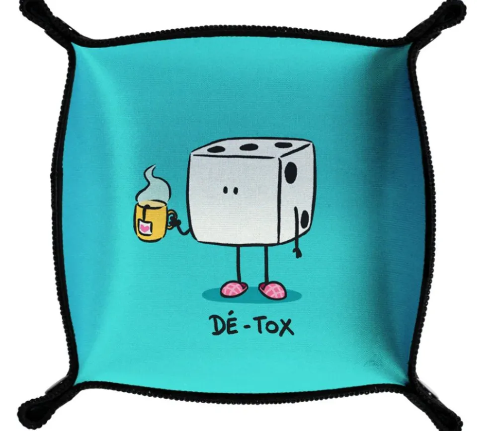 Tout Pour le Jeu Piste de dés souple Dé-Tox 21 cm x 21cm