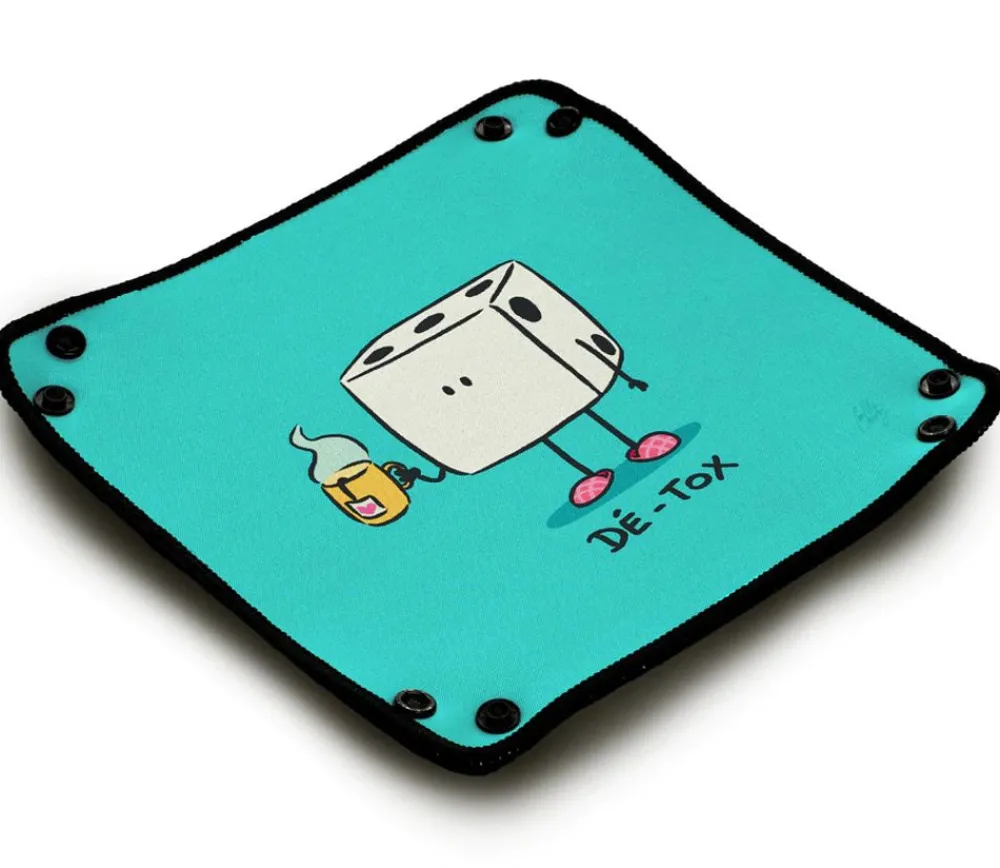Tout Pour le Jeu Piste de dés souple Dé-Tox 21 cm x 21cm