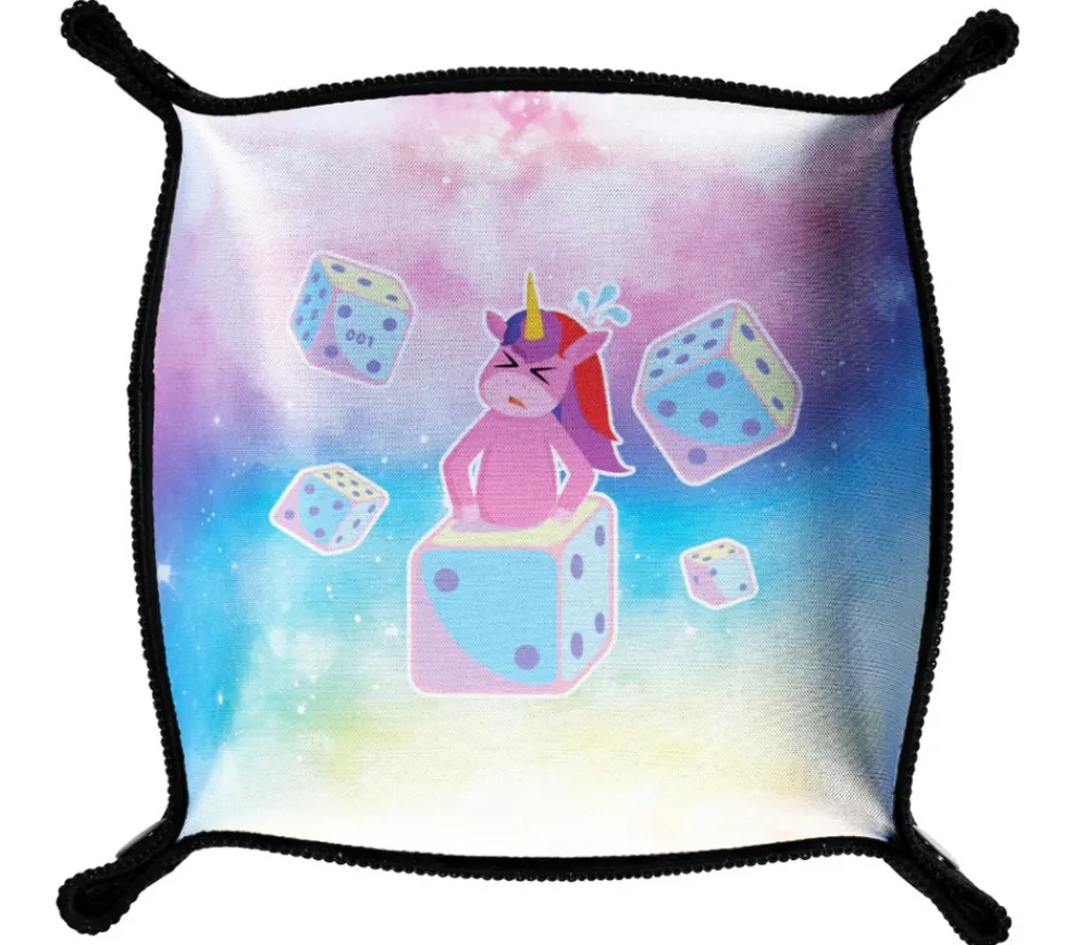 Tout Pour le Jeu Piste de dés souple Licorne magique - 21x21 cm