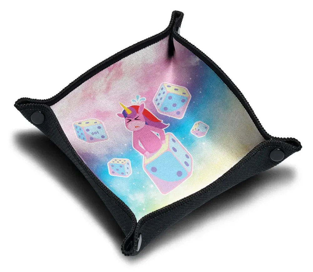 Tout Pour le Jeu Piste de dés souple Licorne magique - 21x21 cm