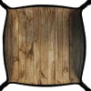 Tout Pour le Jeu Piste de dés souple néoprène décor bois 21x 21 cm