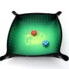 Tout Pour le Jeu Piste de dés verte 20 x 20 cm souple et résistante